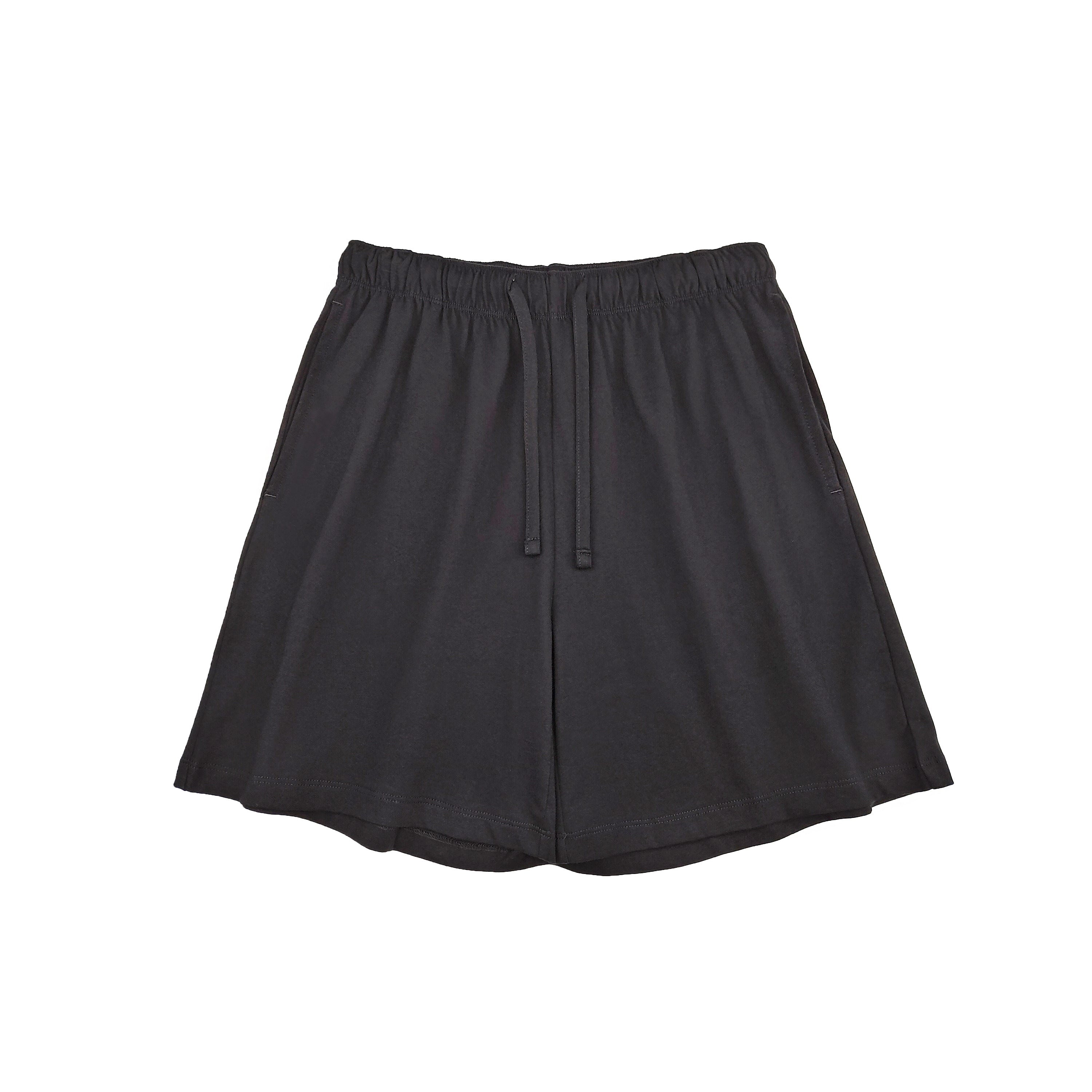 Women's Cotton Casual Drawstring Shorts with Elastic Waistband Pockets Summer Loose Fit Lounge